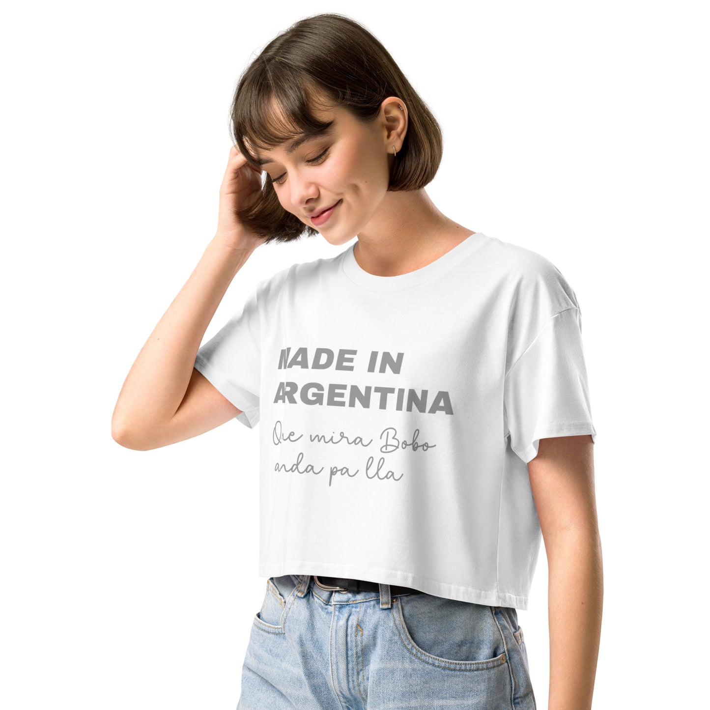 Made In Argentina Women’s crop top