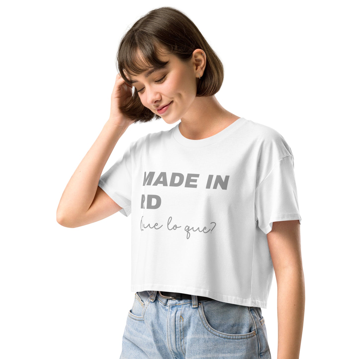 Made In RD Women’s crop top